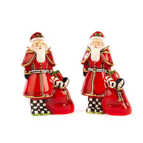 Santa Salt & Pepper Set | MacKenzie-Childs