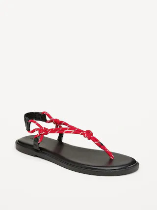 Knotted Rope Thong Sandal for Women | Old Navy (US)
