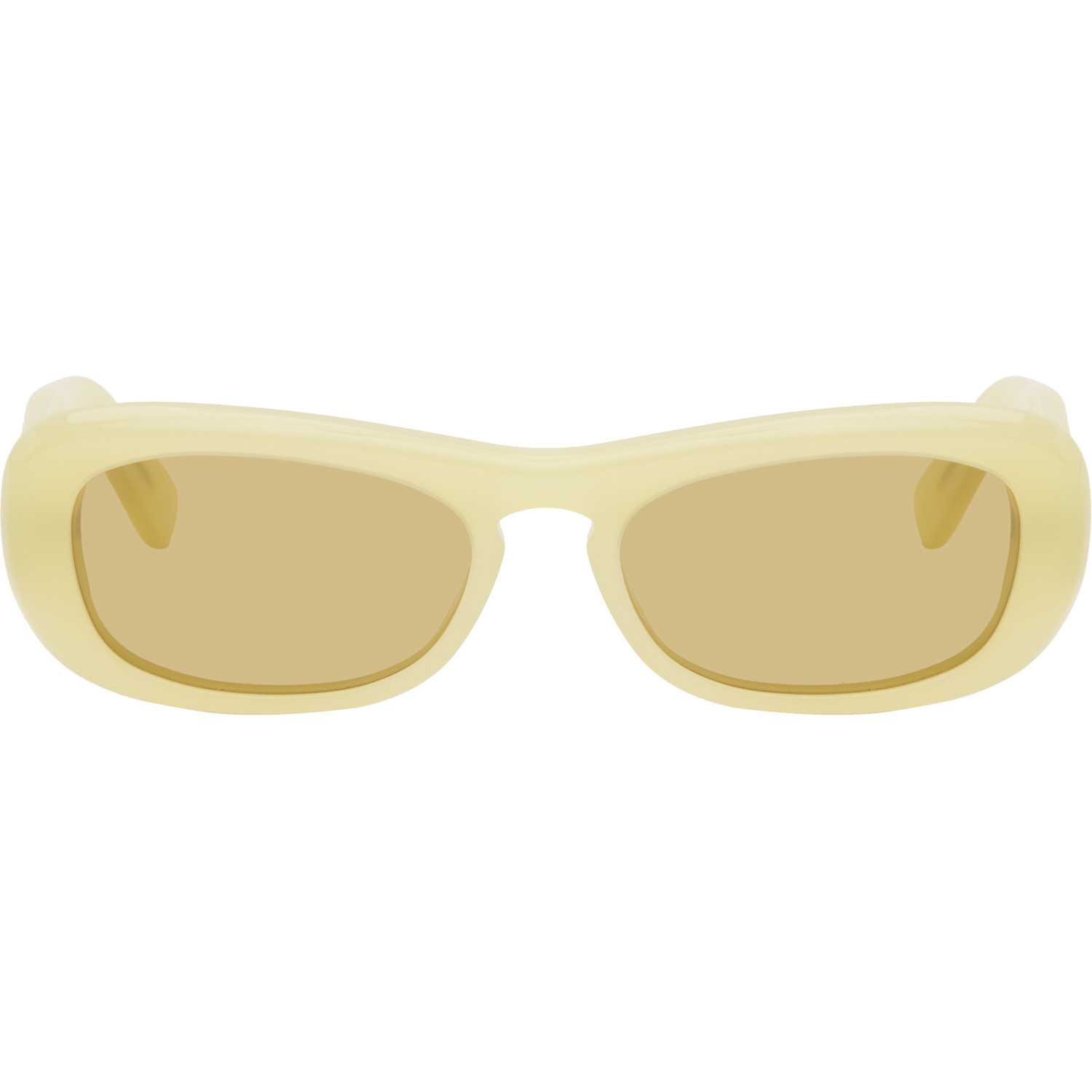 RETROSUPERFUTURE Yellow Sugo Sunglasses | SSENSE