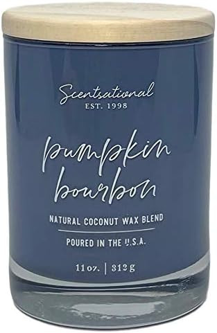 Pumpkin Bourbon Scented Candle | Amazon (US)