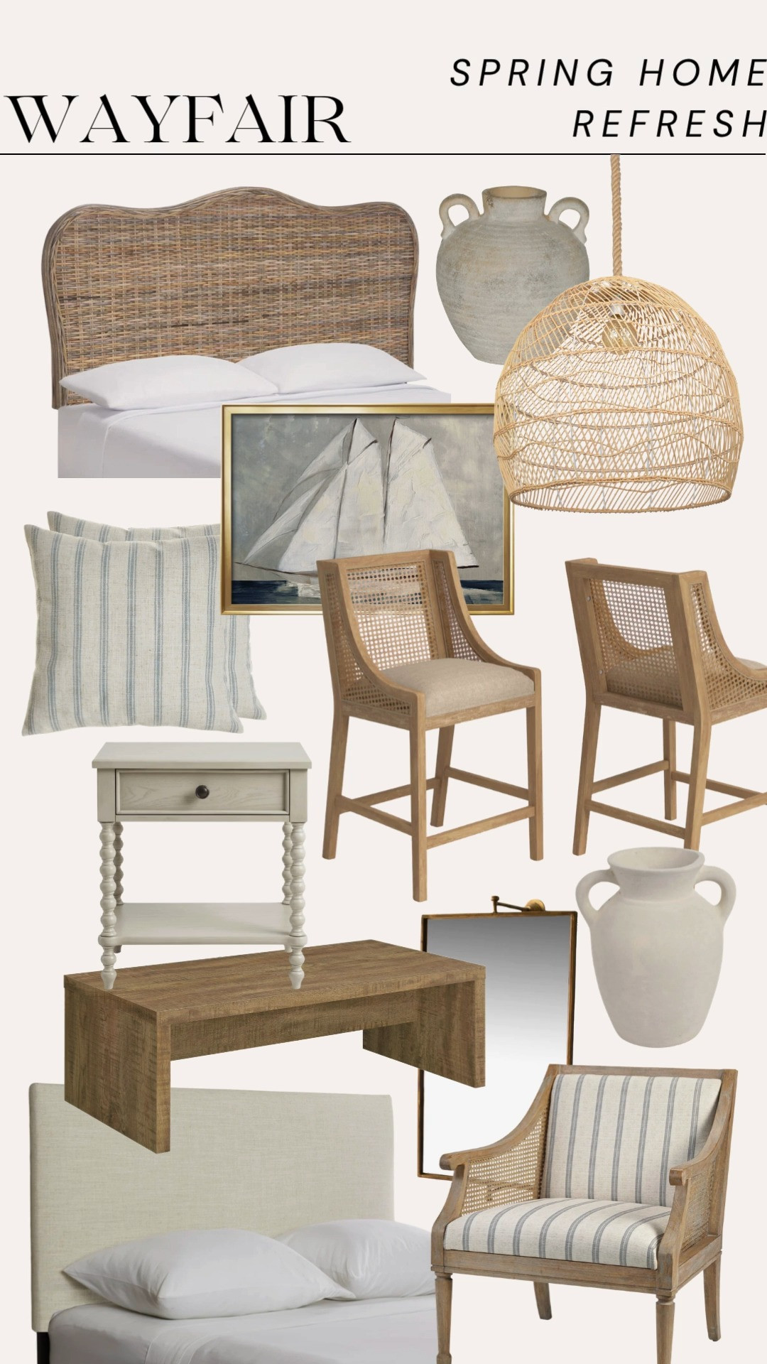 All my favorite Wayfair home finds if you're looking for a spring bedroom or living room refresh! Some items are up to 50% off right now. #Ad #Wayfair @Wayfair #WayfairPartner

 

#LTKSaleAlert #LTKSeasonal