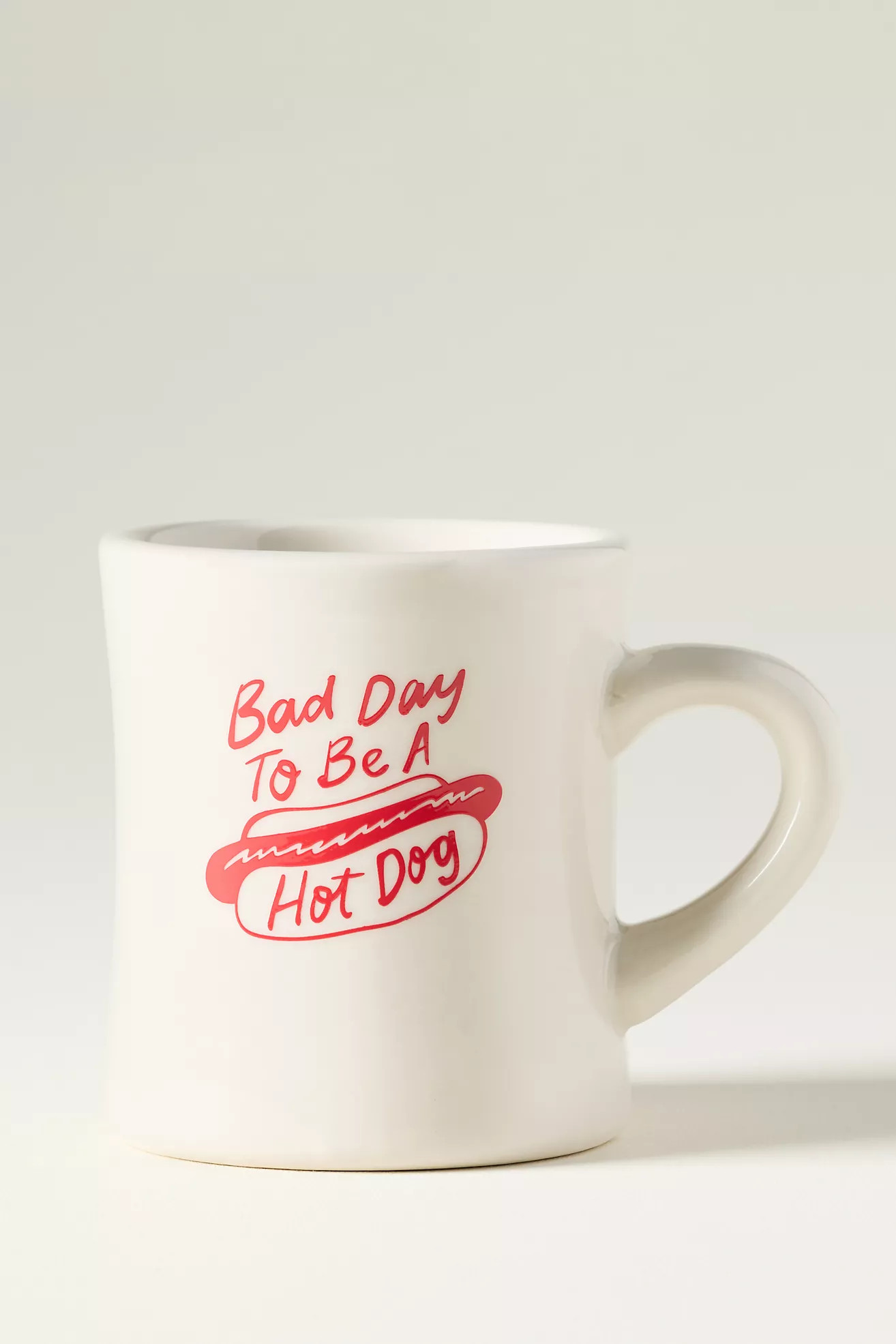 Alice & Wonder Stoneware Hot Dog Diner Mug | Anthropologie (US)