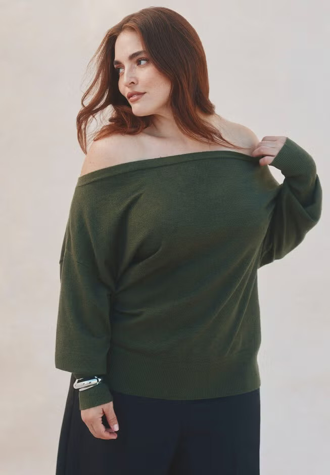 Slouchy Sweater | Eloquii
