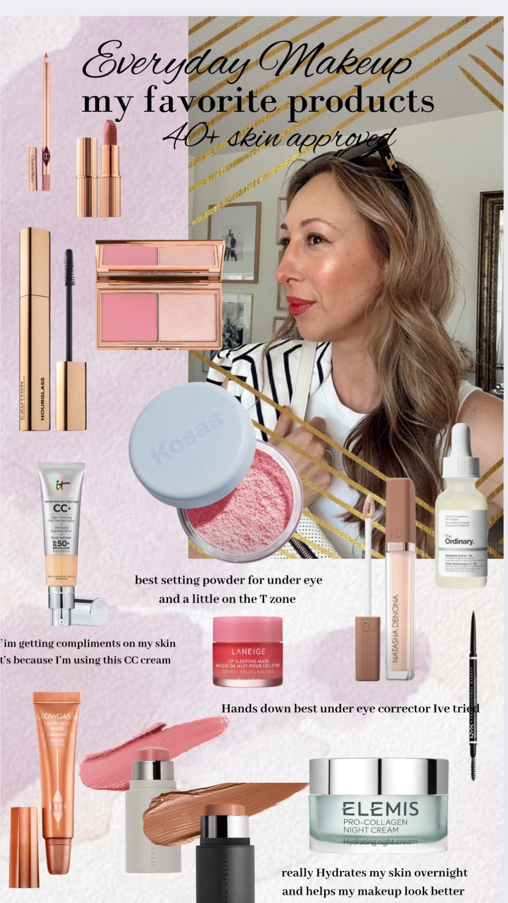 Sephora sale favorite 5 minute drop off and pick up makeup routine that lasts all day easy and dewy make up and skincare for over 35 

#LTKFindsUnder100 #LTKOver40 #LTKBeauty