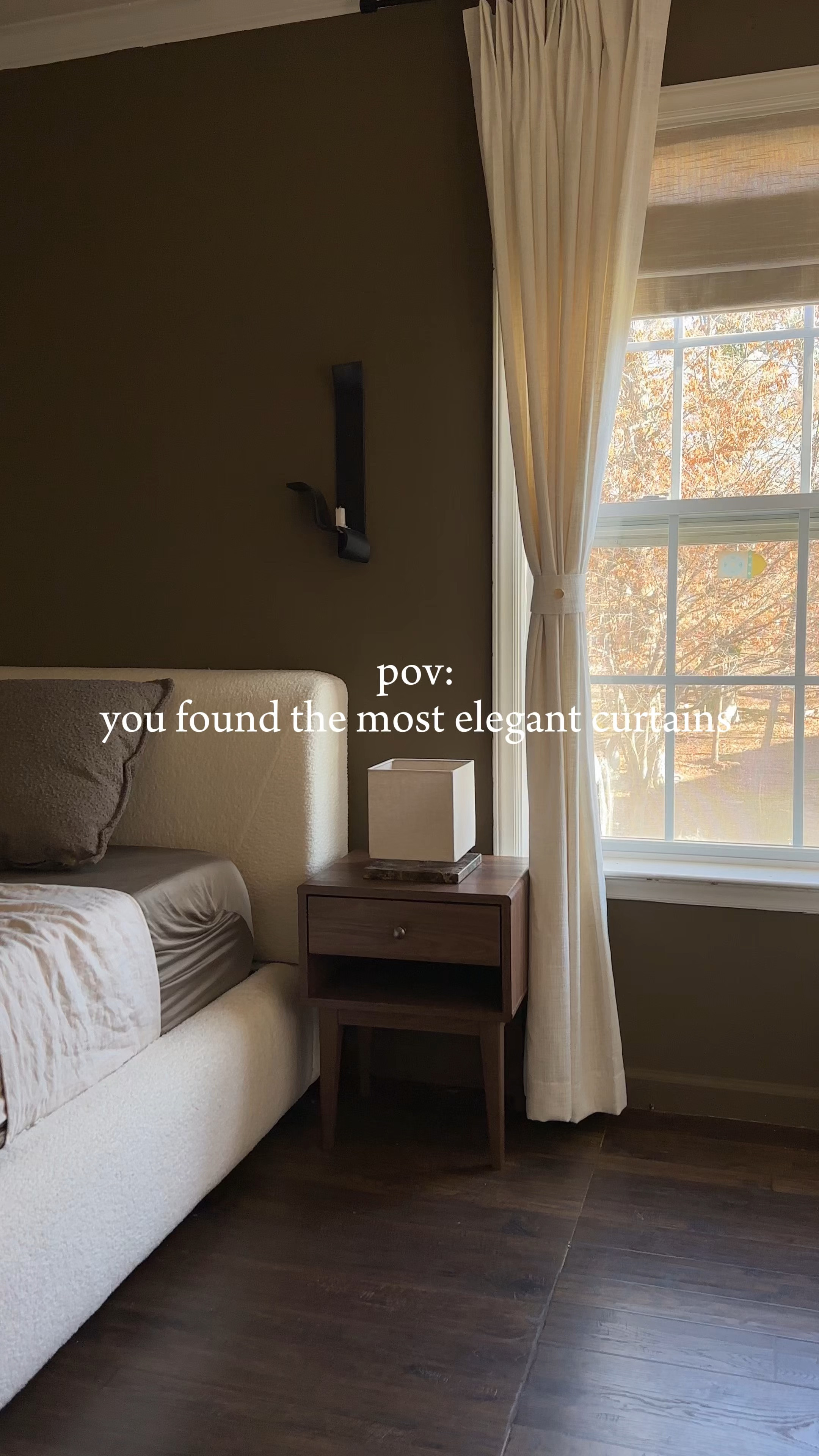 wall paint color is Superior Bronze by SW

#LTKHome #LTKU