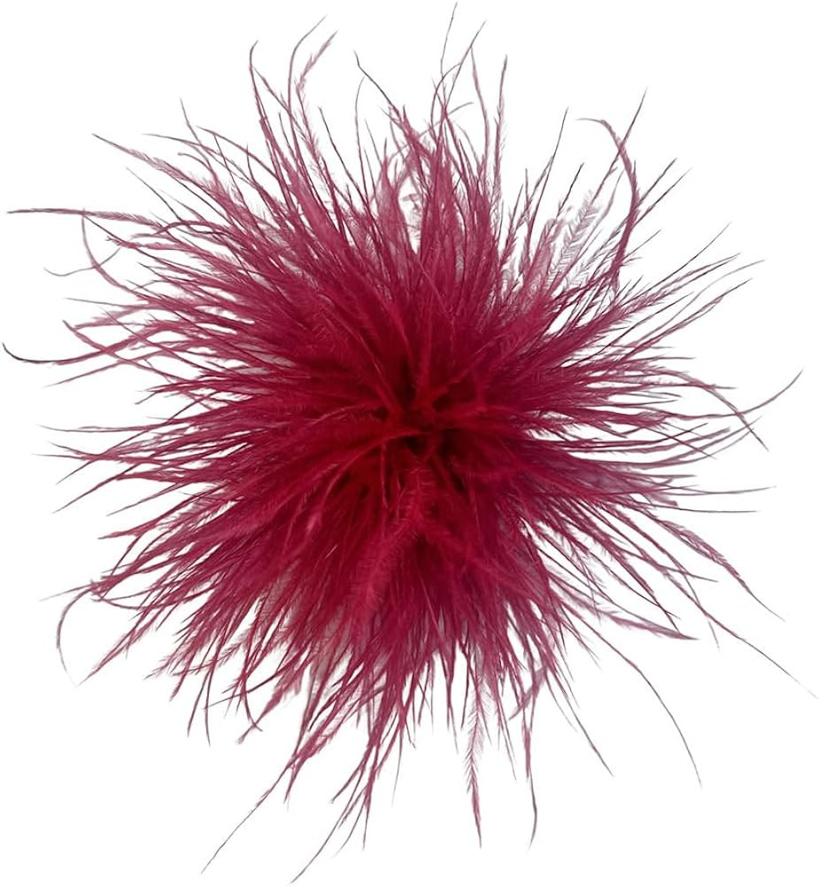 Dainty Feather Flower Large Brooch Pin for Women Men Elegant Oversized Floral Lapel Pins Shawl Dr... | Amazon (US)