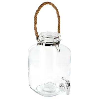 Gibson Home Ferris 1.3 Gallon Glass Beverage Dispenser with Rope Handle | Wayfair Professional