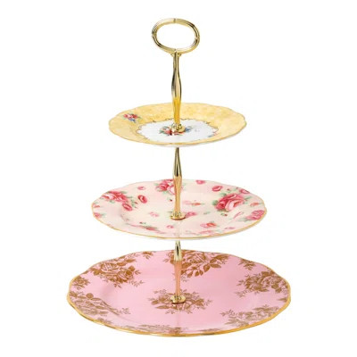 100 Years of Royal Albert Tiered Stand | Wayfair Professional