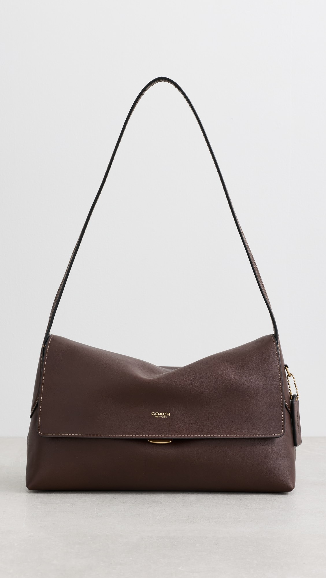 Natural Grain Leather Chelsea Shoulder Bag 30 | Shopbop