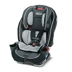 Graco Slimfit 3 in 1 Car Seat -Slim & Comfy Design Saves Space in Your Back Seat, Darcie, One Siz... | Amazon (US)