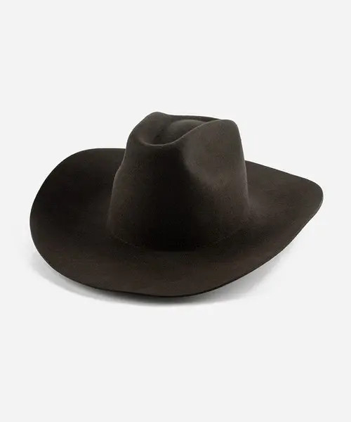 Gigi Pip Lane Brick Top Western Hat in Dark Brown at Nordstrom, Size Small | Nordstrom