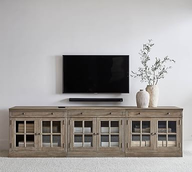 Livingston 105" Media Console | Pottery Barn (US)