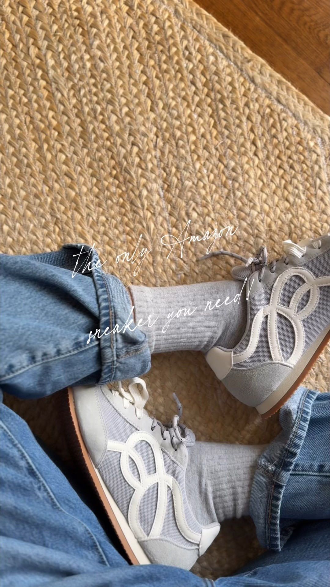 BLOWN away by these $60 sneakers that look like $890 Loewe ones!! Wow. And crazy comfy / light. Available in a ton of cute colors! True to size! 