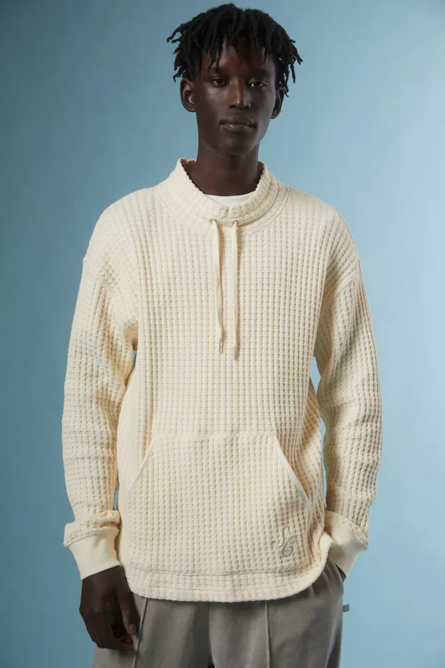 Standard Cloth Alpine Waffle Anorak Sweatshirt | Urban Outfitters (US and RoW)