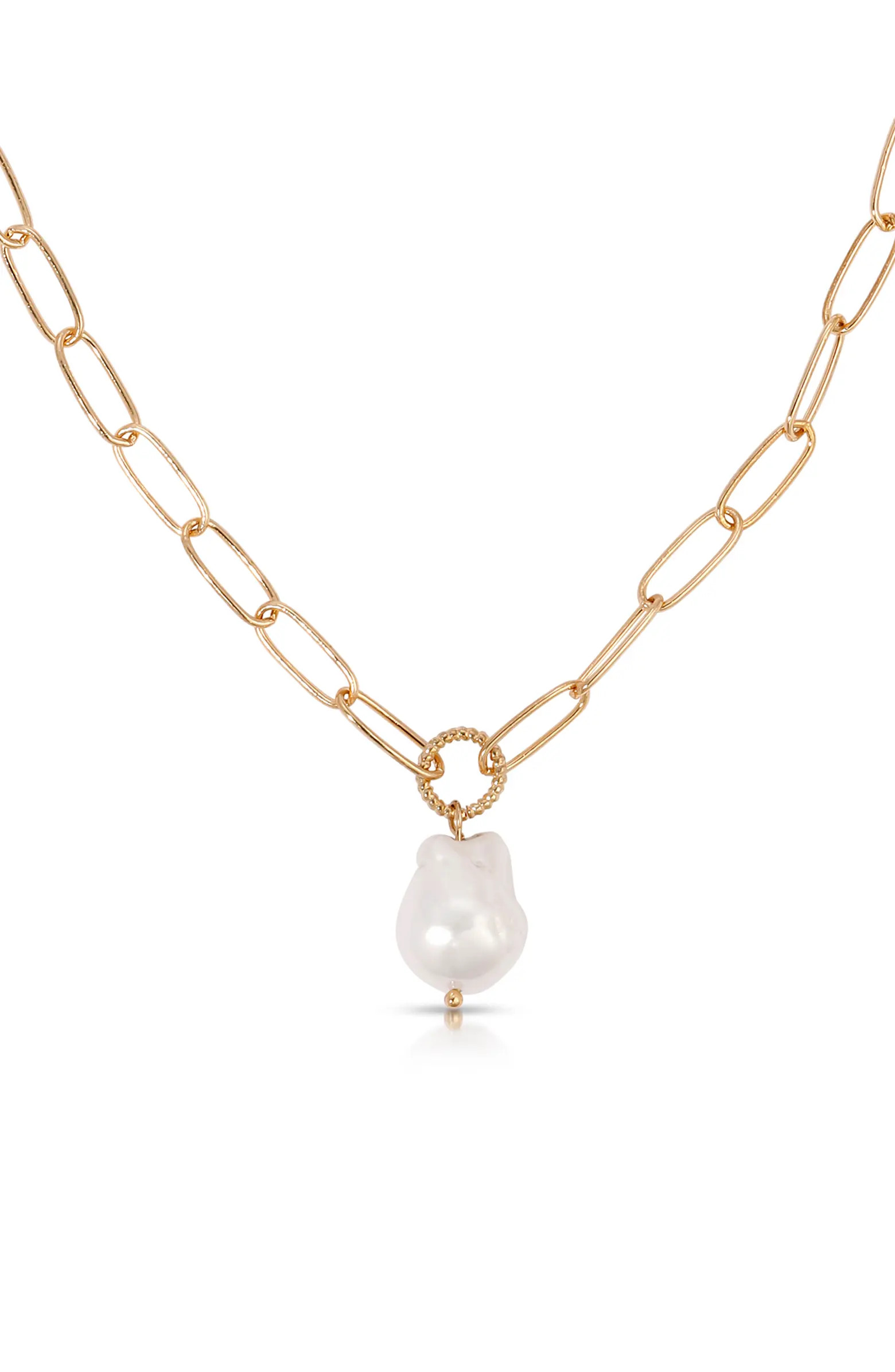 Freshwater Pearl Pendant Necklace | Nordstrom