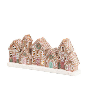 Led Gingerbread Village | TJ Maxx