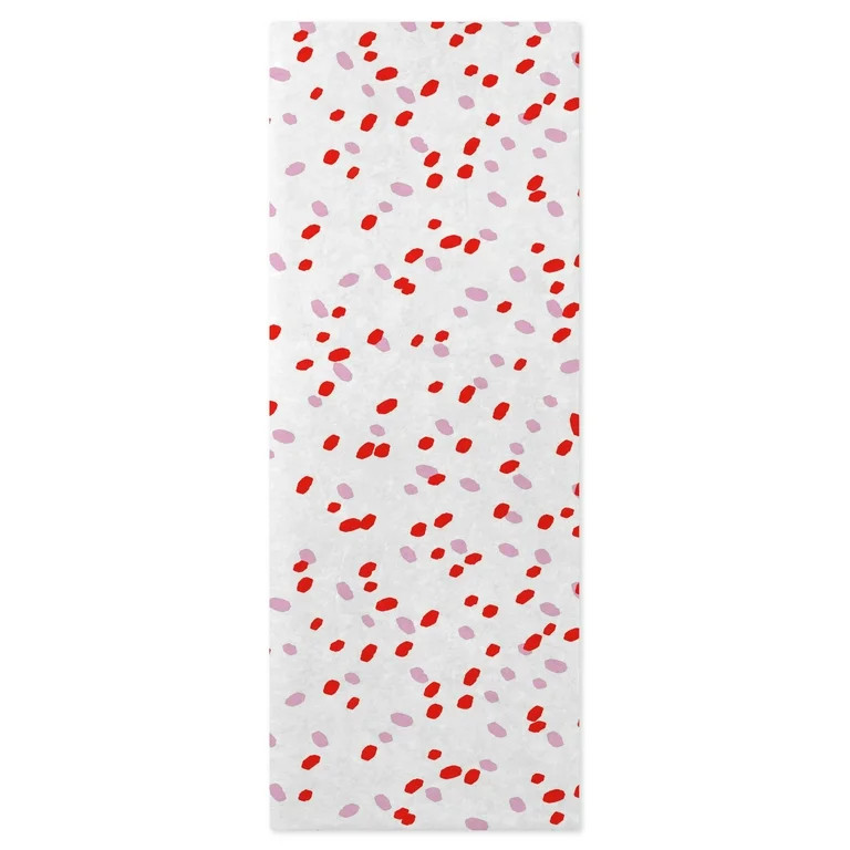 Hallmark Valentine's Day Tissue Paper (Pink and Red Confetti) 6 sheets | Walmart (US)