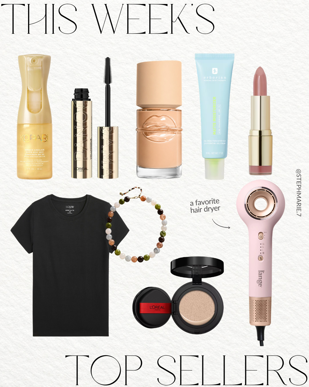 This week’s top sellers ✨ A little bit of beauty, style + a favorite hair tool mixed in! These are the products you all loved (and shopped!) most this week. 

 #LTKSeasonal #LTKOver40 #LTKBeauty