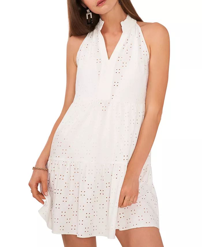 Women's Sleeveless Eyelet Cover-Up Dress | Macys (US)