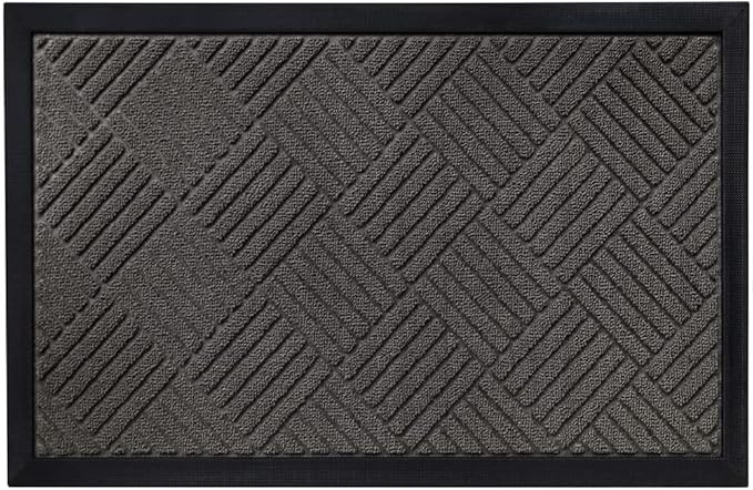 Gorilla Grip All-Season WeatherMax Doormat, Durable Natural Rubber, Stain and Fade Resistant, Low... | Amazon (US)