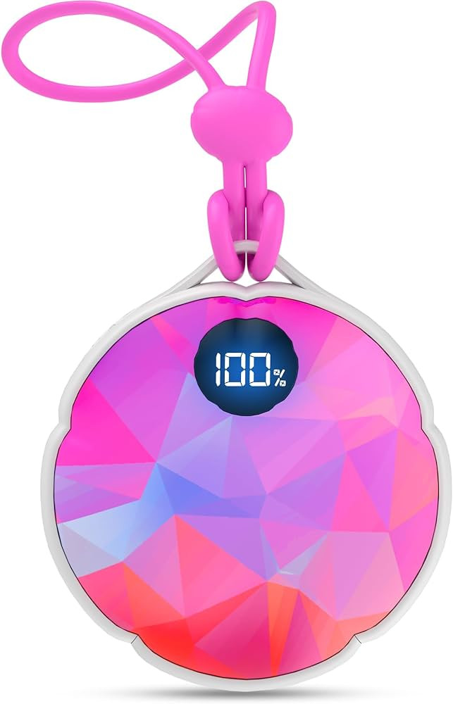 FrSara Rechargeable Hand Warmer, Electric Hand Warmer Hangable w/ 4000mAh Last 10 Hours, 3-Level ... | Amazon (US)