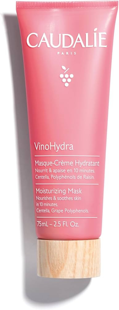 Caudalie VinoHydra Moisturizing Mask - 10 minutes Hydration Booster with Centella Asiatica 2.5 Fl... | Amazon (US)