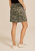 Camo Weekender High Rise Skort | Maurices
