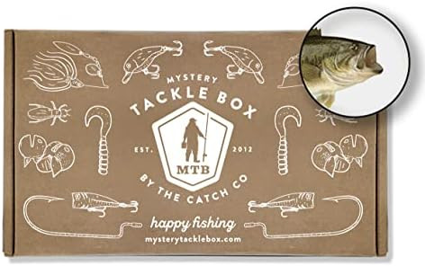 Catch Co Mystery Tackle Box Freshwater Largemouth and Smallmouth Bass Lures Fishing Kit | Amazon (US)