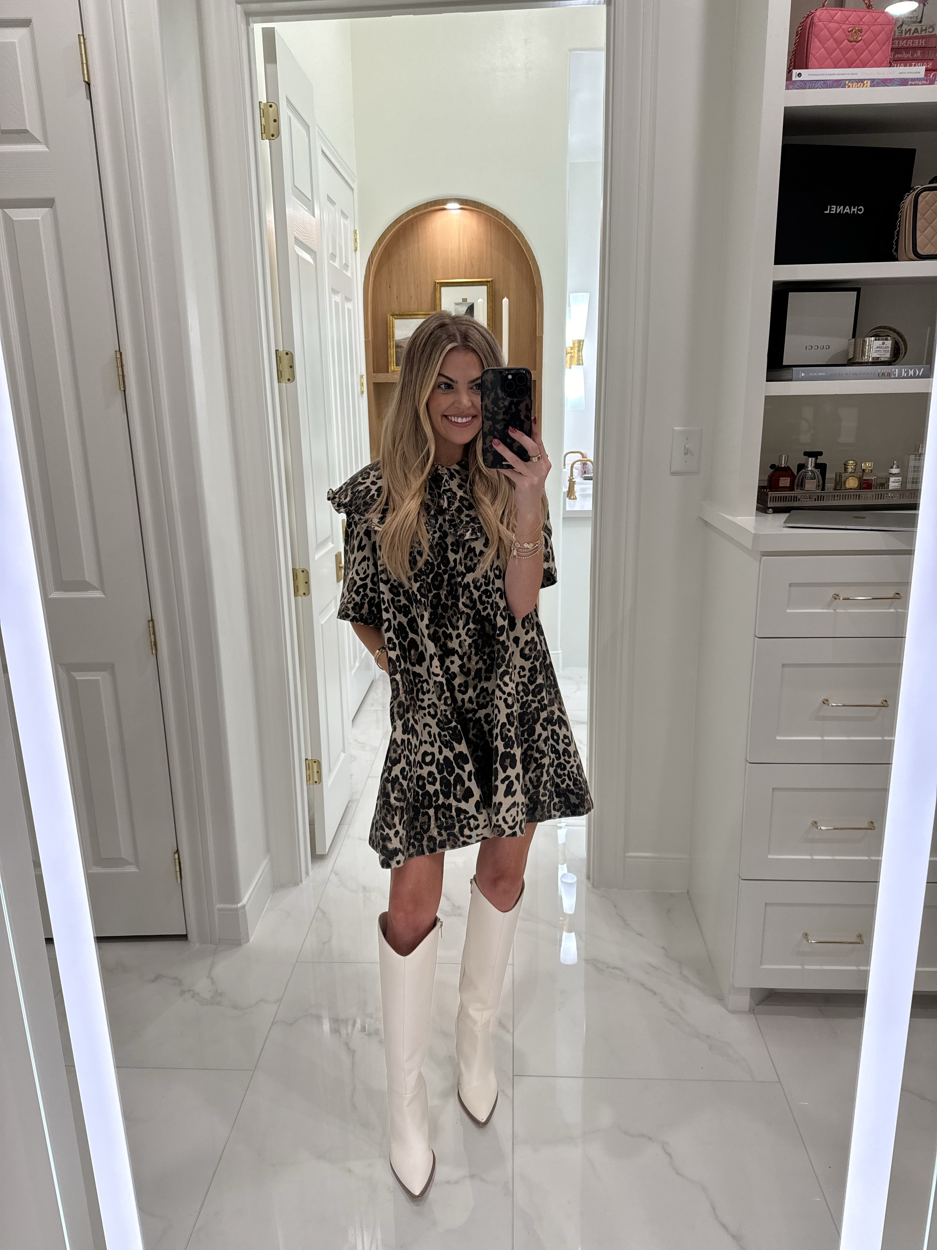 Impeccable pig is doubling my code today only to 30% off site wide!! Use my code JESS30 on all of these cute pieces, would look so cute for the holidays! Don’t forget it ends at midnight tonight! (wearing size small, runs big - size down if in between)

Impeccable pig, holiday outfits, fall style, fall dresses, holiday hosting outfits, leopard print dress

#LTKHoliday #LTKFindsUnder100