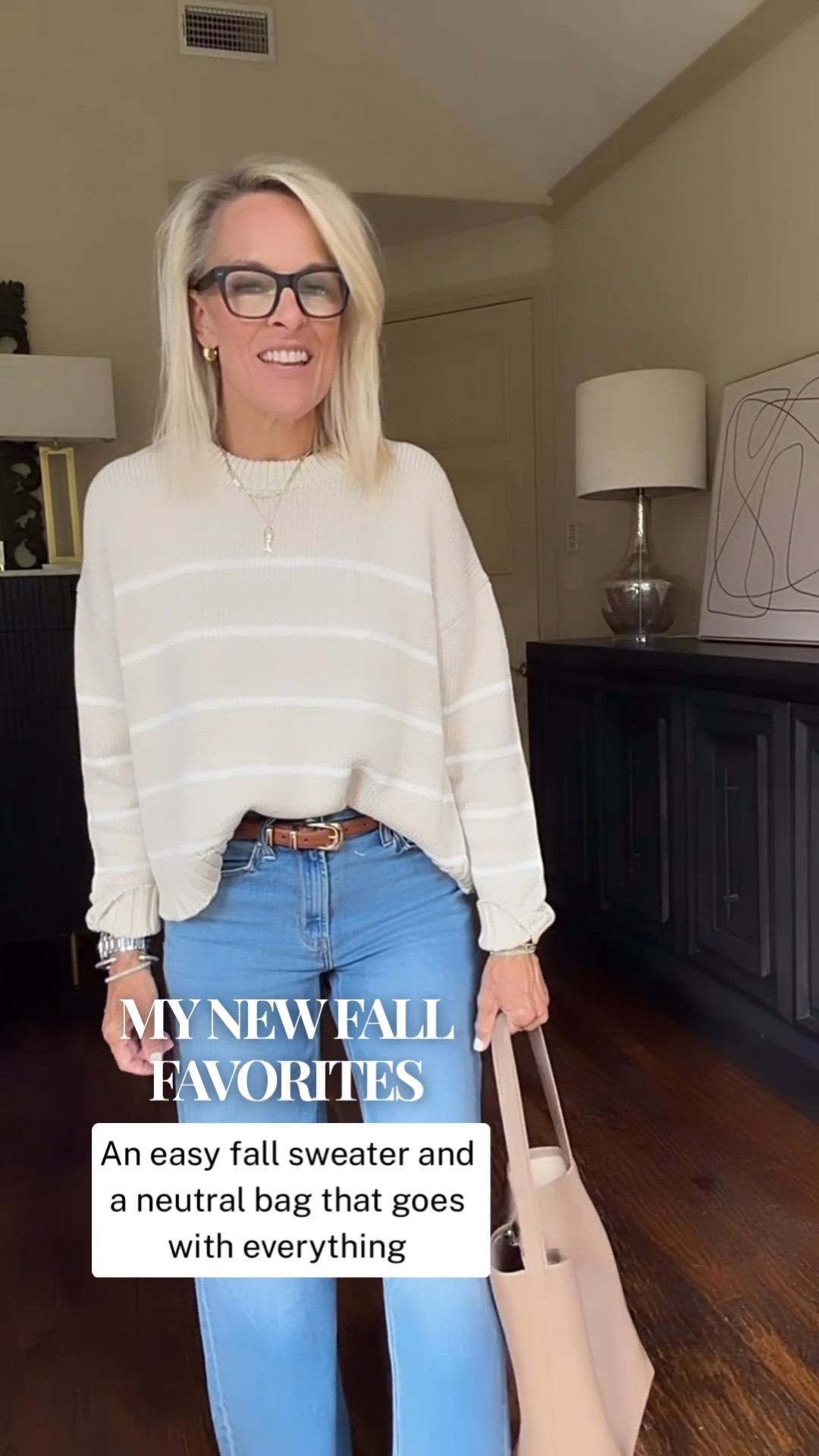 Fall finds I’m really enjoying: this 100% organic cotton sweater and the Quince neutral bag that truly works with everything. The sweater is an easy everyday layer with jeans, while the bag adds a polished touch without feeling too dressy.

#LTKOver40 #LTKootd #LTKTravel