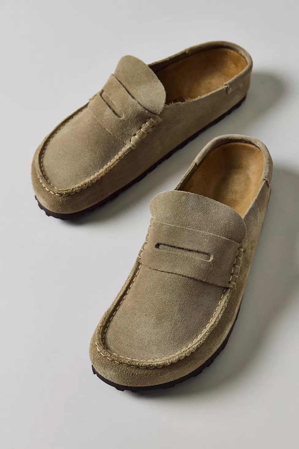 Birkenstock Naples Wrapped Suede Clog | Urban Outfitters (US and RoW)