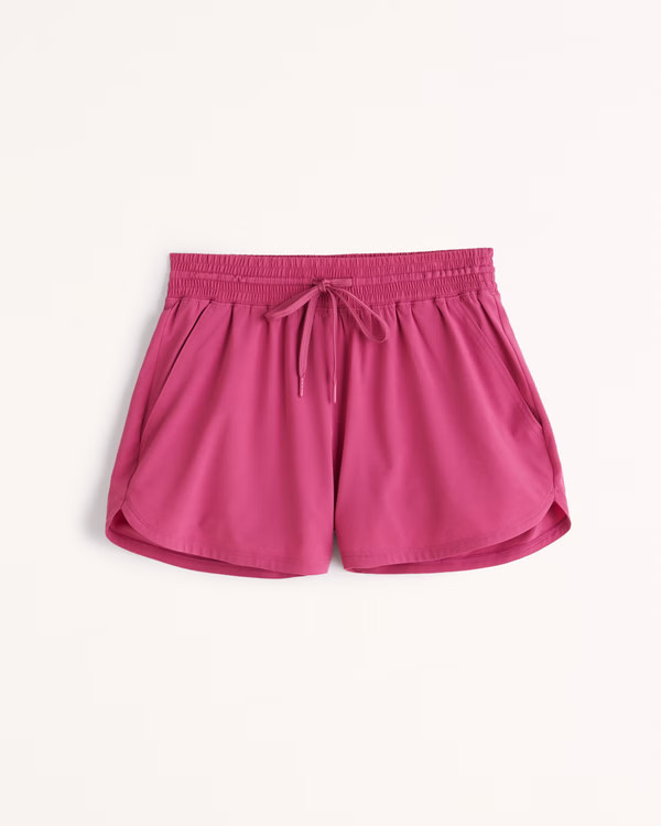 Women's YPB motionTEK High Rise Lined Workout Short | Women's Active | Abercrombie.com | Abercrombie & Fitch (US)