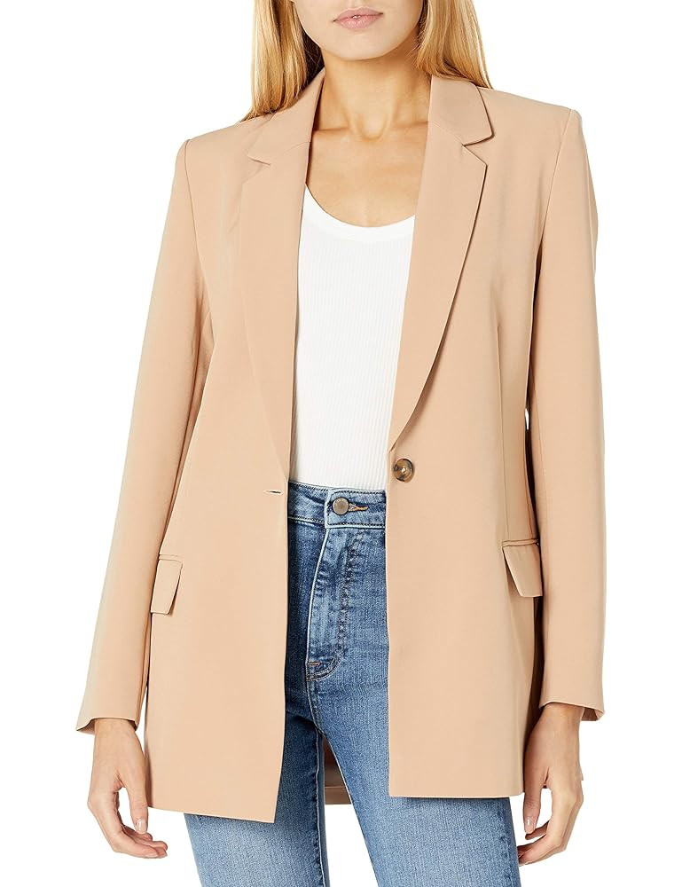 The Drop Women's Blake Long Blazer | Amazon (US)