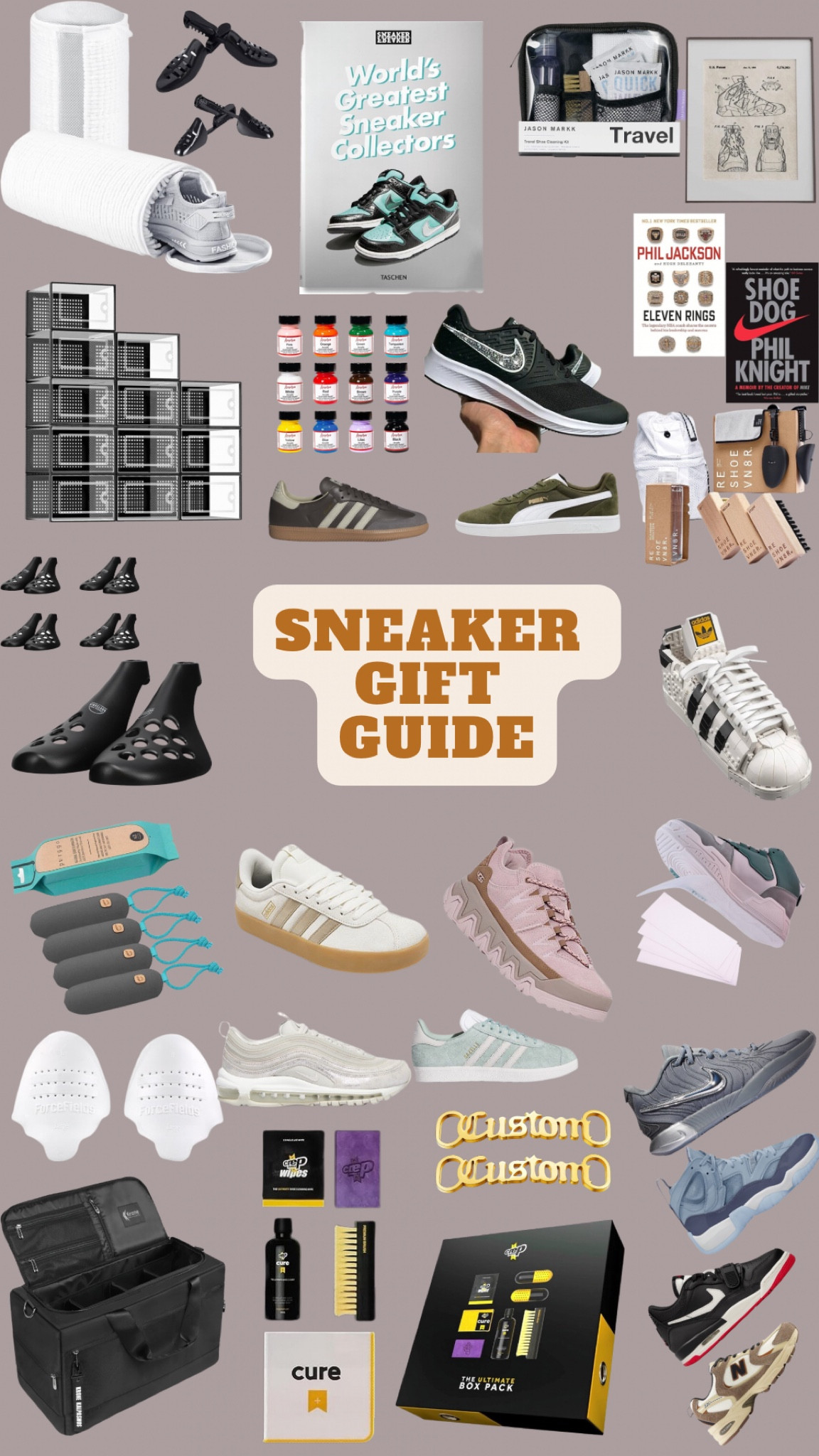 Gift guide for the sneakerheads! Know a sneakerhead that you want to buy gifts for? Here are accessories and sneakers to gift!

#LTKHoliday #LTKStyleTip #LTKGiftGuide