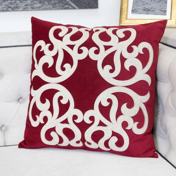 Milliman Square Velvet Pillow Cover & Insert | Wayfair North America