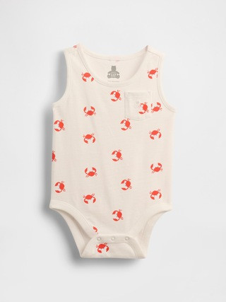 Baby First Favorites Pocket Tank Bodysuit | Gap (US)