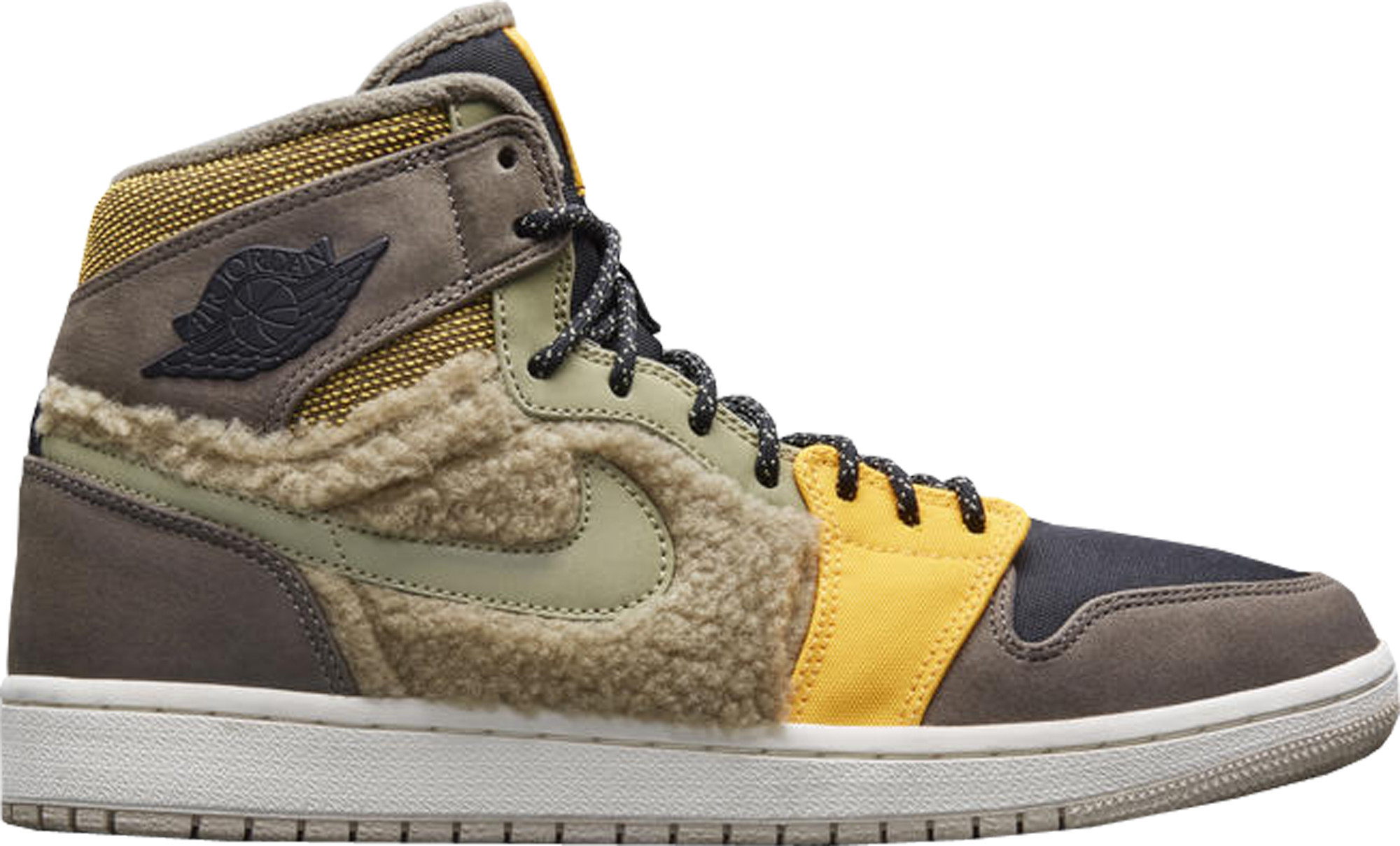 Jordan 1 Retro High Utility Pack (Women's) Sneakers in Beach/Black/Ridgerock | StockX