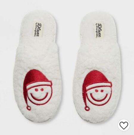 The cutest smiley face Santa Christmas slippers! 

#LTKHoliday #LTKstyletip #LTKshoecrush