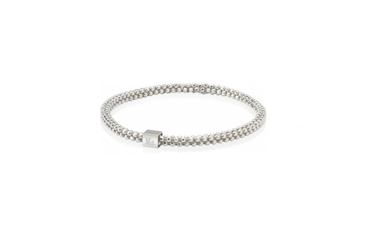 Halo Bangle Faceted Sterling Silver | Mignon Faget
