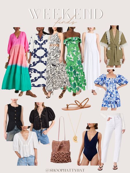 Weekend finds - Shopbop - tuckernuck - summer fashion - summer outfit ideas - vacation outfits - summer accessories 

#LTKStyleTip #LTKSeasonal