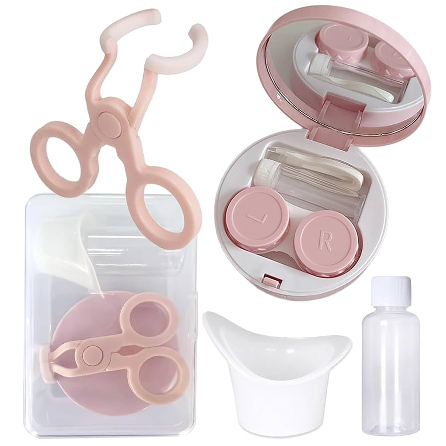 Contact Lens Applicator Tool, Color Contact Lenses Wearing Aids, Portable Eye Opener for Easier A... | Amazon (US)
