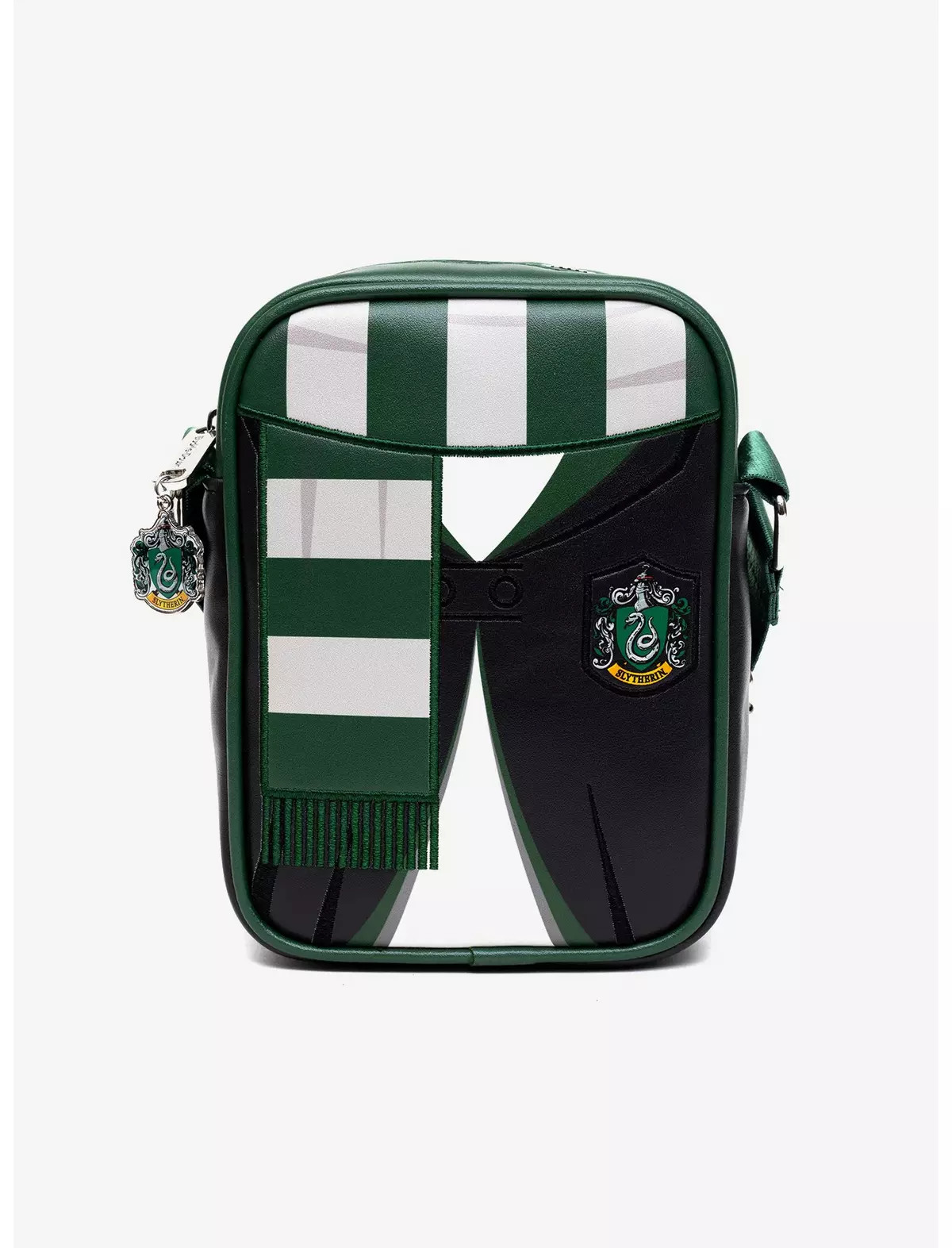 Harry Potter Hogwarts Slytherin Uniform Embroidered Crossbody Bag | BoxLunch