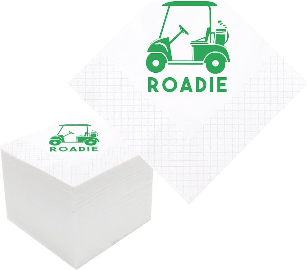 Golf Cocktail Napkins, 100 Pack Par-Fect Together Golf Themed Paper Cocktail Beverage Napkins for... | Amazon (US)