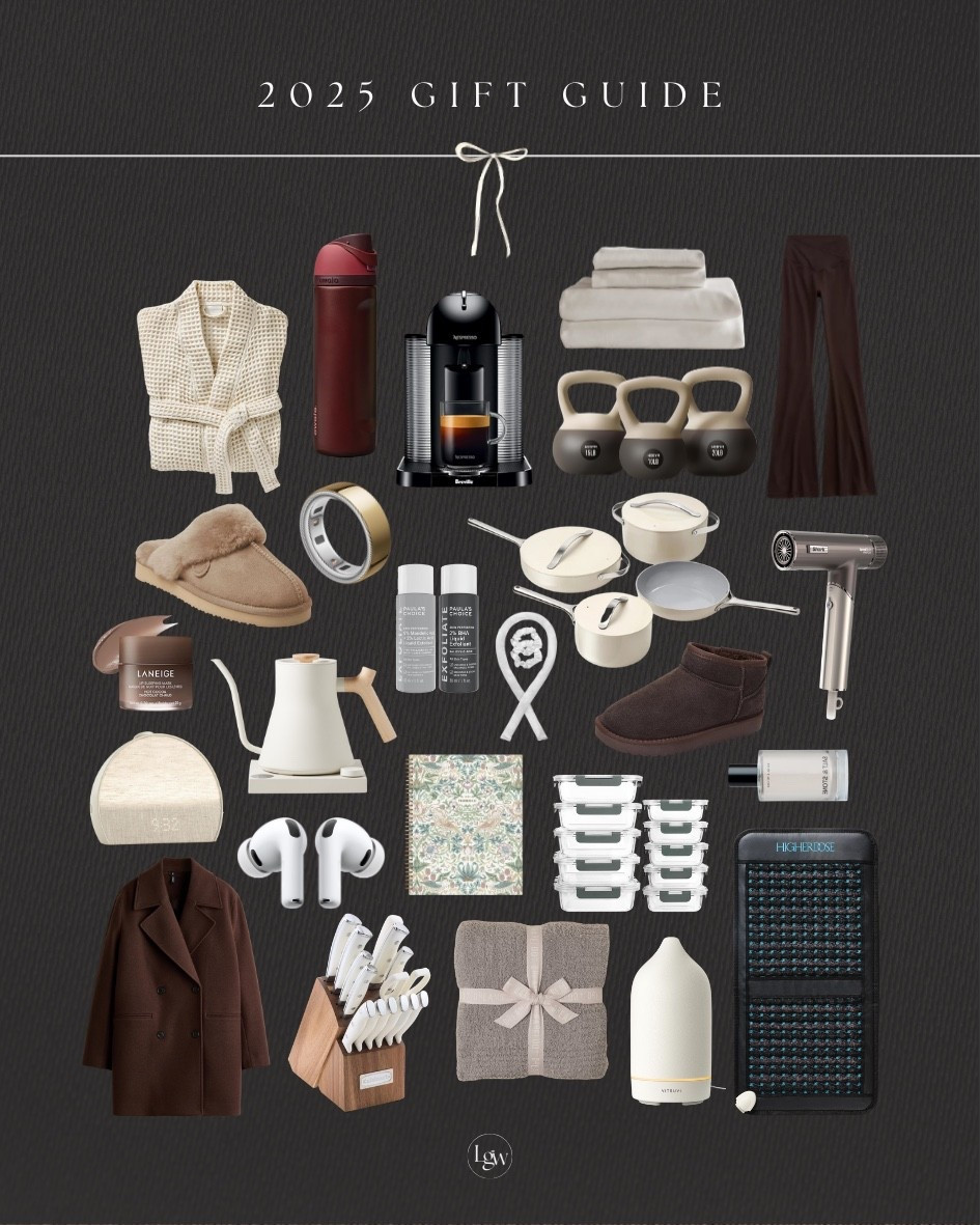 Your complete 2025 holiday gift guide with curated ideas for her, him, kids, wellness lovers, and the home. Easy, thoughtful gifts that make holiday shopping simple.

#LTKSeasonal #LTKGiftGuide #LTKHoliday