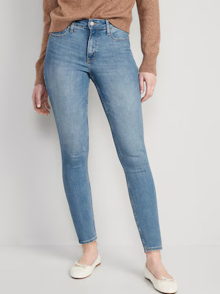 High-Waisted Rockstar Super-Skinny Jeans for Women | Old Navy (US)