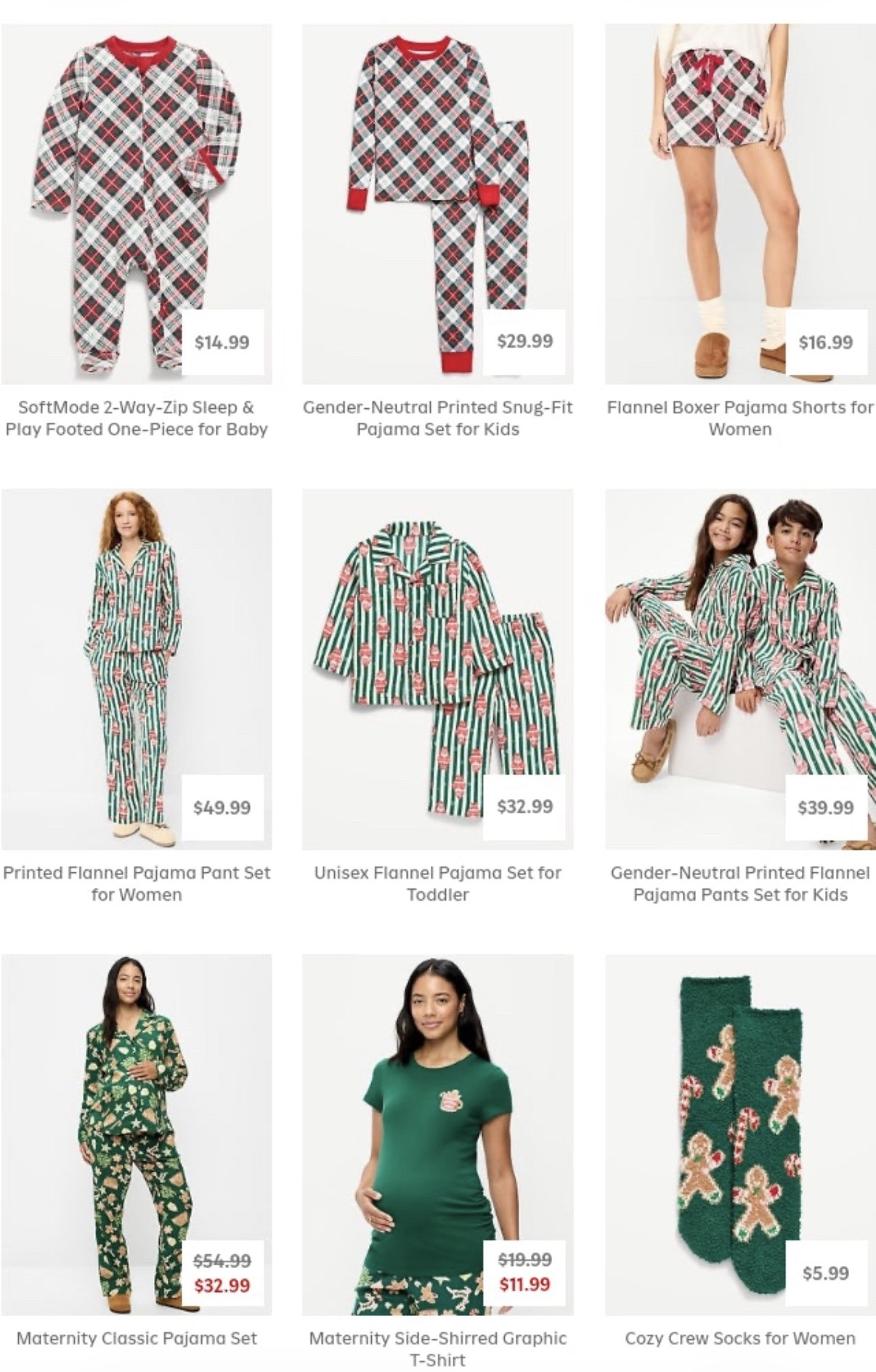 BABY, GRAB THE CHRISTMAS PAJAMAS! 🎄❤️

ALL the Old Navy Christmas pajamas are HERE and I’m already trying to decide which ones my girl needs! 😂🎀

Cute prints, cozy sets and matching family pajamas? YES PLEASE!

#OldNavy #ChristmasPajamas #KidsStyle #LTKFinds

#LTKBaby #LTKKids #LTKSeasonal