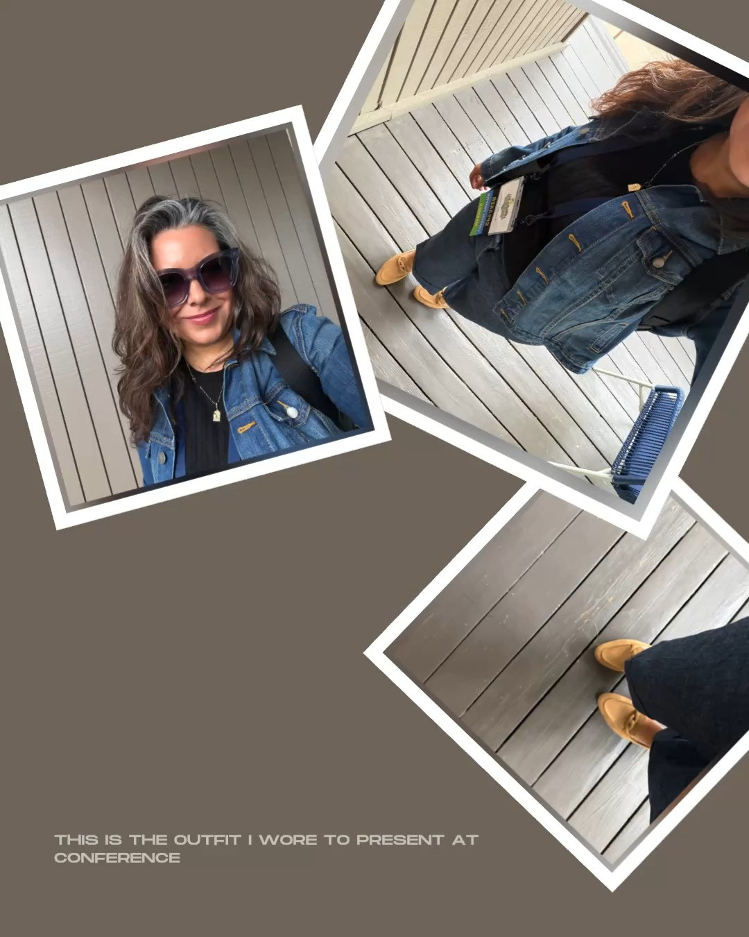 Here’s an easy-to-pack outfit that can go from presenting at a conference to evening mixers with all-day comfort. A short-sleeve sweater top, cropped dark denim, and a classic denim jacket to finish off the “Canadian tuxedo” look.

Comfortable travel outfits that transition easily from work to dinner are always worth packing. 

 #LTKOver40 #LTKWorkwear #LTKTravel