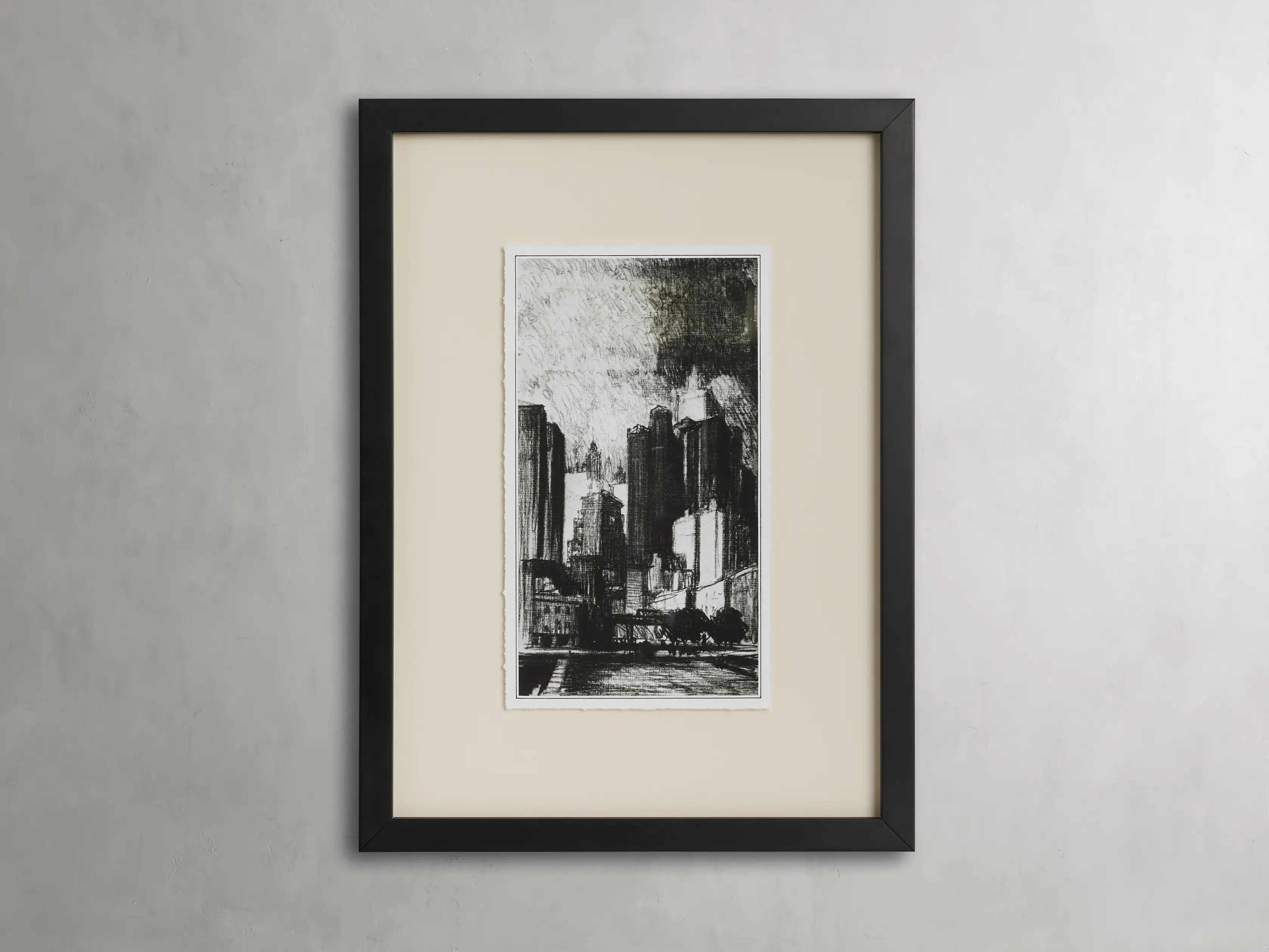 On the Street Framed Print | Arhaus