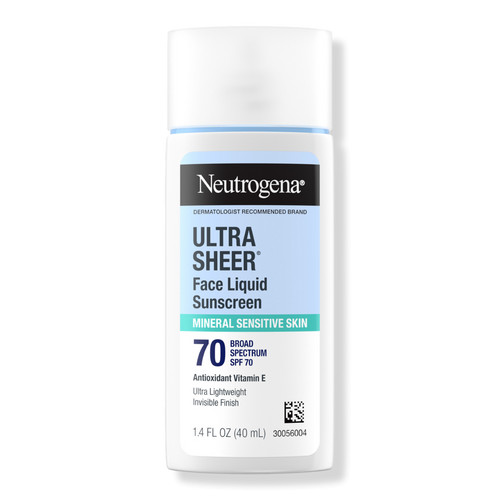 Ultra Sheer Face Liquid SPF 70 Mineral Sunscreen - Neutrogena | Ulta Beauty | Ulta