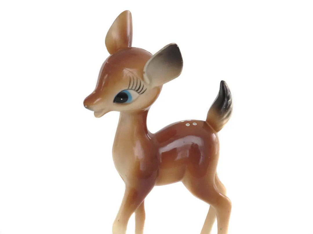 Plastic Deer Figurine, Vintage Reindeer, Christmas Decor, Retro Deer, Vintage Deer, Doe, Bambi De... | Etsy (US)